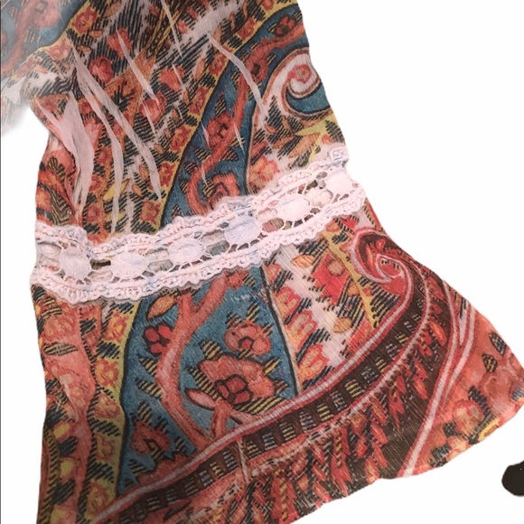 Mushka by Sienna Rose Boho Tunic, Sz S - Picture 4 of 8